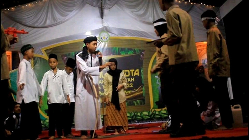 dokumentasi pribadi, drama hasyim asyari 2