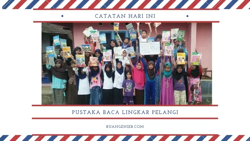 catatan pustaka baca lingkar pelangi