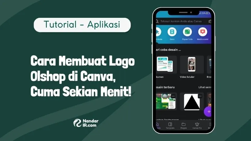 cara membuat logo