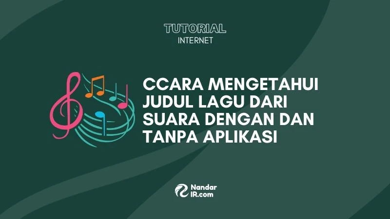 cara mencari judul lagu