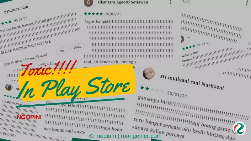 toxic in play store