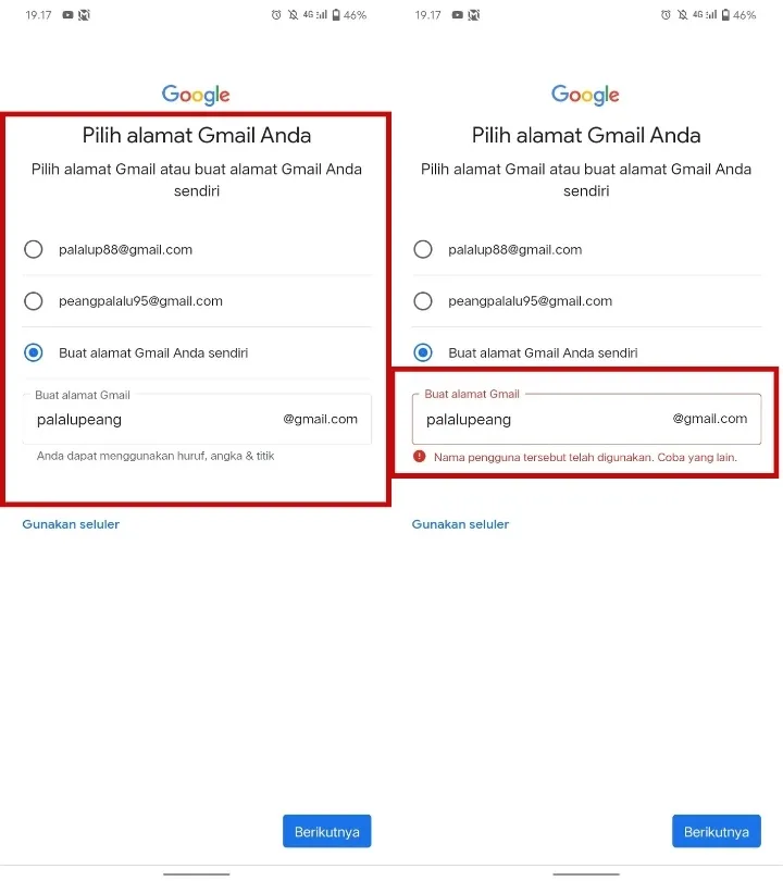 cara membuat email baru