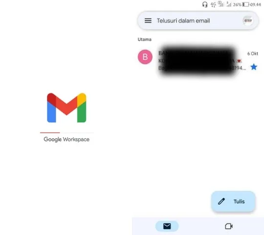 cara membuat email baru