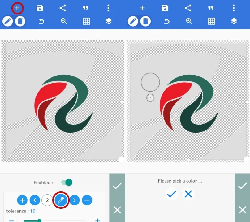cara merubah warna logo