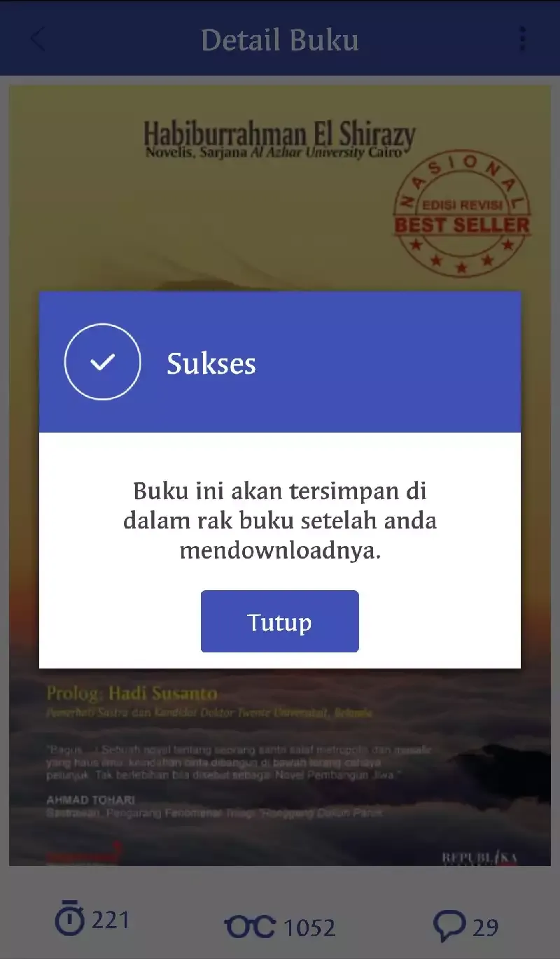 Baca buku daring di iPusnas