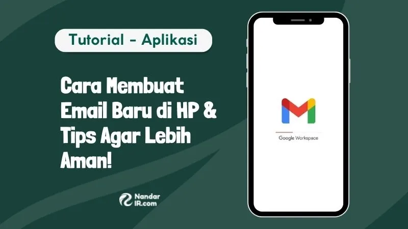 cara membuat email baru di hp