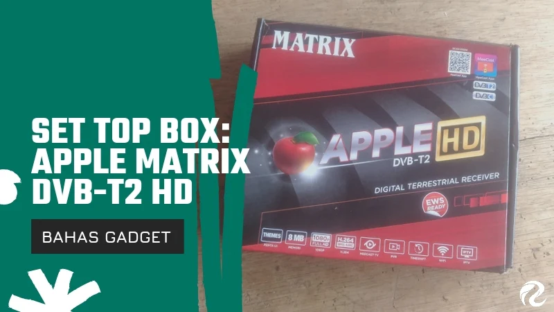 set top box apple matrix dvb t2 hd