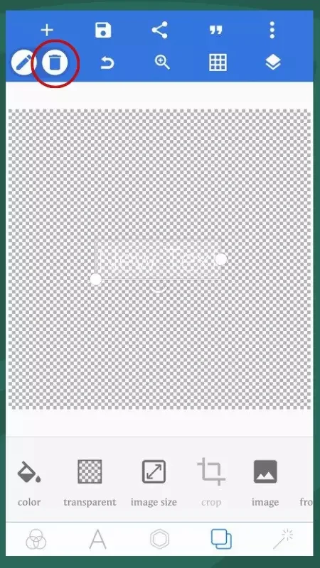 mengubah warna logo di android